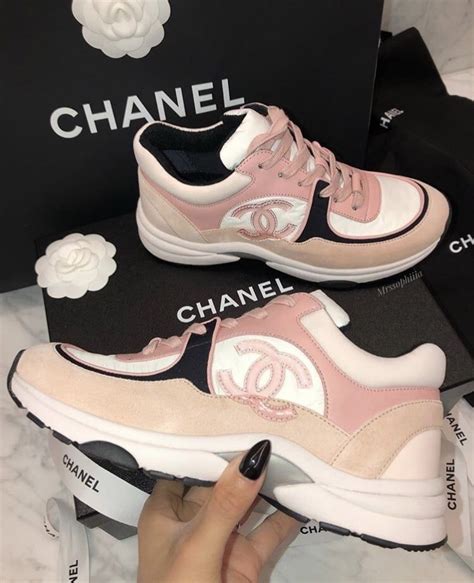 chanel tennis shoes womens|chanel sneakers pink inside.